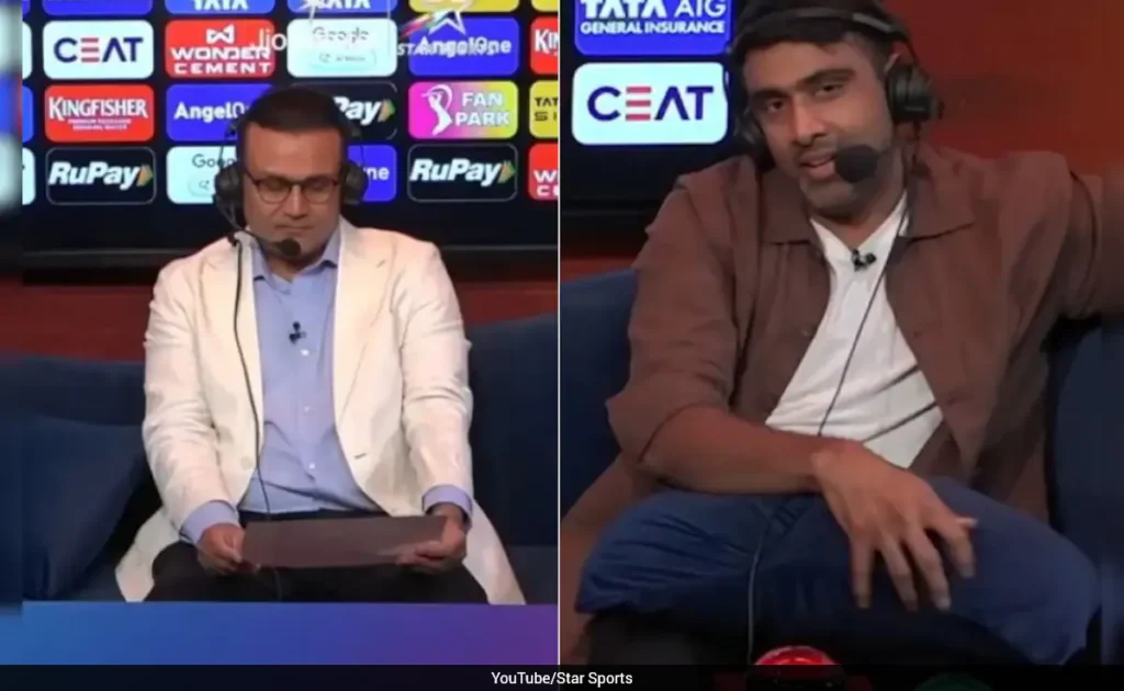 Sehwag Roasts Ashwin on Hindi Commentary Debut During RCB vs SRH IPL 2026 Match 2 Sehwag Roasts Ashwin on Hindi Commentary Debut During RCB vs SRH IPL 2026 Match