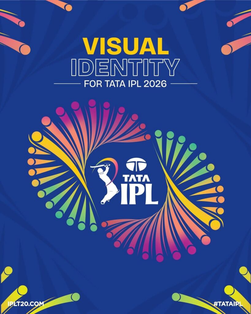 BCCI and TATA IPL have officially dropped the visual identity for IPL 2026 and it is stunning. A vibrant multicolour burst design surrounding the iconic IPL logo on a deep royal blue background announces this season like never before.IPL 2026 begins on March 22 and this visual identity launch is the official signal that the biggest cricket tournament on the planet is almost here. Check the IPL 2026 complete match schedule and fixtures so you are ready from day one.