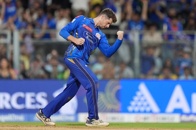 Mitchell Santner Joins Mumbai Indians Squad in Delhi, Available for MI vs DC on April 4 1 Mitchell Santner Joins Mumbai Indians Squad in Delhi, Available for MI vs DC on April 4